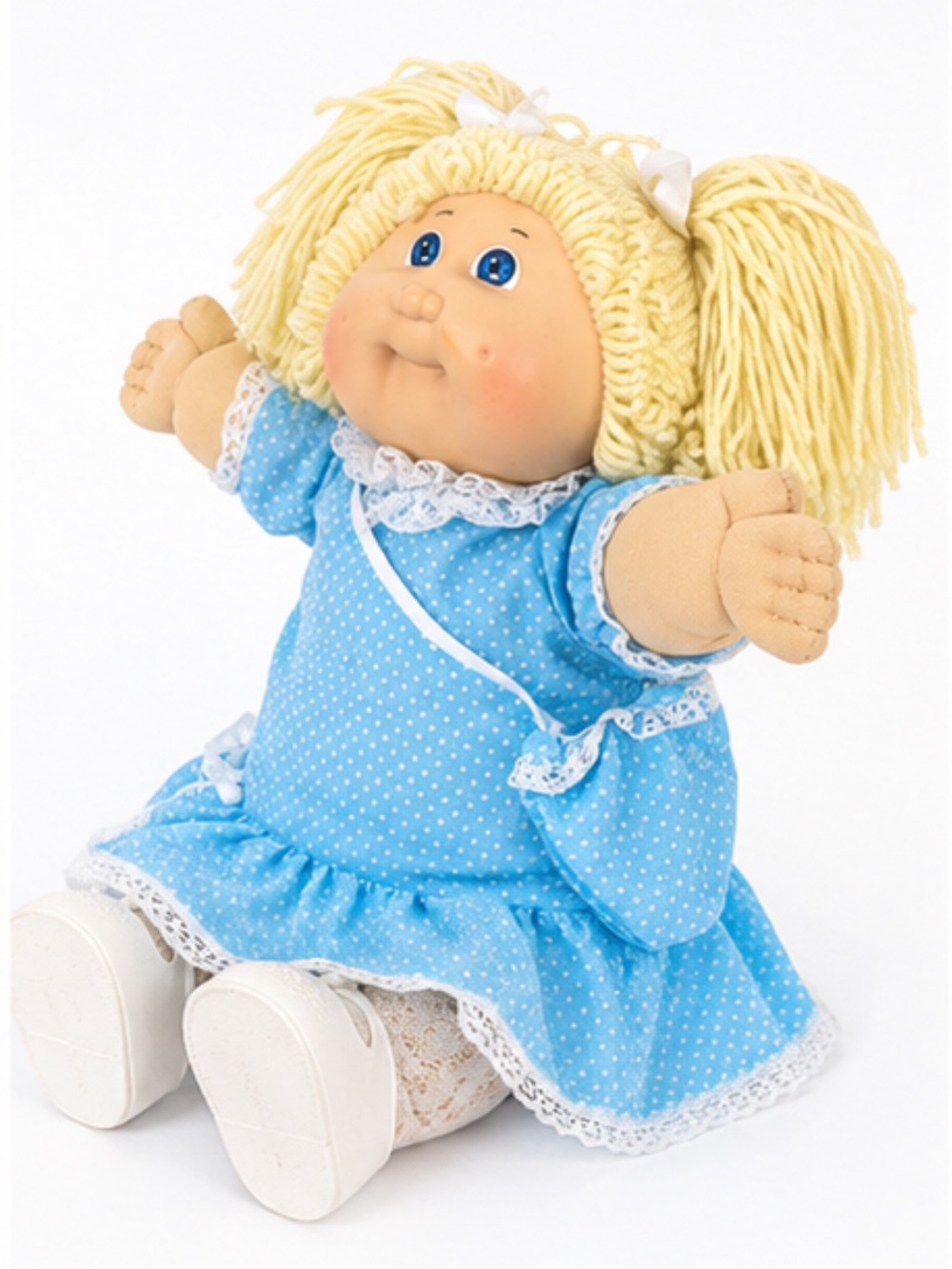 Meet Ashleigh! A lemon hm2 double ponytailed Cabbage Patch Kid